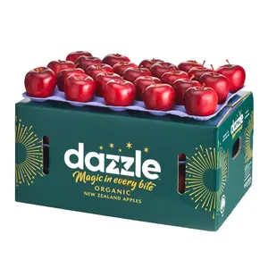 Táo Đỏ New Zealand Hữu Cơ - Dazzle - Organic New Zealand Red Apple - Size 120 - BOSTOCK