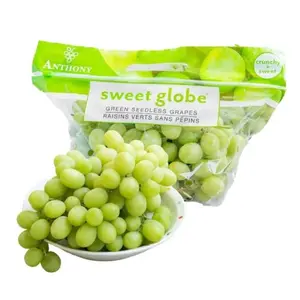Nho Xanh Không Hạt Mỹ - Sweet Globe - US Green Seedless Table Grapes - ANTHONY