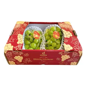 Nho Mẫu Đơn Hàn Quốc - Shine Muscat Grapes - 2 Chùm (2.2kg) - ELOASIS