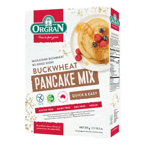 Bột Kiều Mạch Làm Bánh Pancake, Buckwheat Pancake Mix, 13.2 oz (375g) - ORGRAN