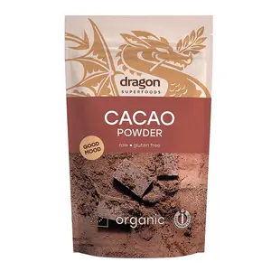 Bột Cacao Nguyên Chất Hữu Cơ, Organic Cacao Powder (200g) - DRAGON SUPERFOODS