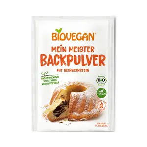Bột Nở Hữu Cơ, Mein Meister Backpulver, Organic Baking Powder (17g) - BIOVEGAN