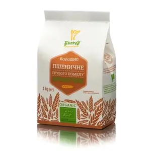 Bột Mì Nguyên Cám Hữu Cơ, Organic Wheat Flour, Wholegrain (1kg) - EKOPOD