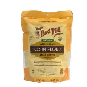 Bột Bắp Nguyên Cám Hữu Cơ, Organic Whole Grain Corn Flour Stone Ground, 22 oz (624g) - BOB'S RED MILL