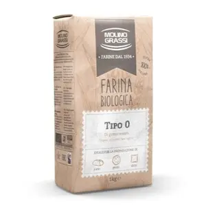 Bột Mì Đa Dụng Hữu Cơ Số 11, Tipo 0, Organic Soft Wheat Flour Type 0 (1kg) - MOLINO GRASSI