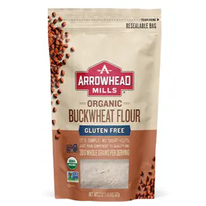 Bột Kiều Mạch Hữu Cơ, Organic Buckwheat Flour, Gluten Free, 22 oz (623g) - ARROWHEAD MILLS