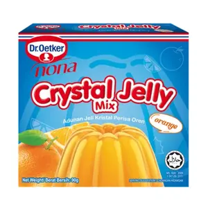 Bột Thạch Rau Câu Hương Cam, Crystal Jelly Mix, Orange (90g) - DR. OETKER