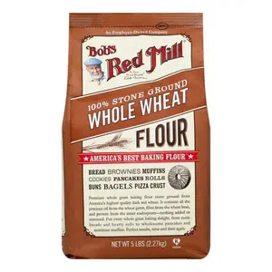 Bột Mì Nguyên Cám, 100% Stone Ground Whole Wheat Flour, 80 oz (2.27kg) - BOB'S RED MILL