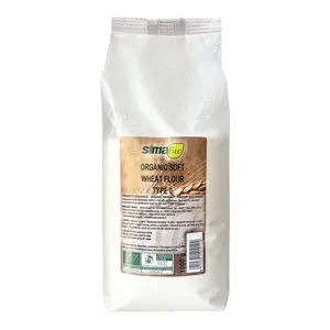 Bột Mì Trắng Đa Dụng Hữu Cơ, Organic Soft Wheat Flour, Type 0 (1000g) - SIMABIO