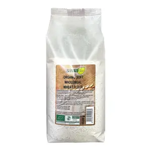 Bột Mì Nguyên Cám Hữu Cơ, Organic Soft Wholemeal Wheat Flour (1000g) - SIMABIO