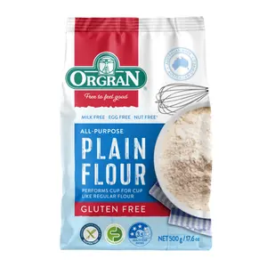 Bột Mì Đa Dụng, All-Purpose Plain Flour, Gluten Free, 17.6 oz (500g) - ORGRAN