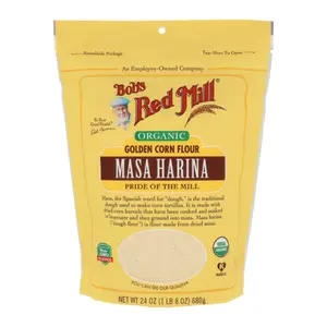 Bột Bắp Hữu Cơ, Organic Corn Flour Masa Harina, 24 oz (680g) - BOB'S RED MILL