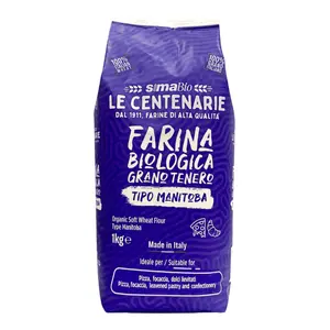 Bột Mì Manitoba Hữu Cơ, Le Centenarie, Organic Soft Wheat Flour Type Manitoba (1kg) - SIMABIO