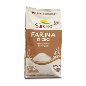 Bột Đậu Gà Hữu Cơ, Farina di Ceci Biologico, Chickpea Flour, Gluten Free (400g) - SARCHIO
