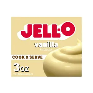Bột Làm Pudding & Kem Vị Vani, Pudding & Pie Filling, Vanilla, 3 oz (85g) - JELL-O