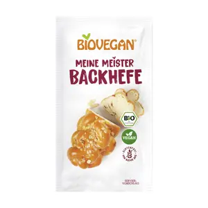 Men Nở Hữu Cơ, Meine Meister Backhefe, Organic Baking Yeast (7g) - BIOVEGAN