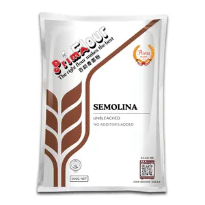 Bột Mì Cứng Không Tẩy, Unbleached Semolina Flour (500g) - PRIMA