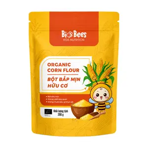 Bột Bắp Mịn Hữu Cơ, Organic Corn Flour (200g) - BIO BEES