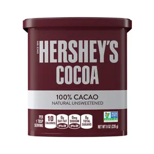 Bột Cacao Nguyên Chất, Cocoa Powder, 100% Cacao, Natural Unsweetened, 8 oz (226g) - HERSHEY'S