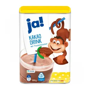 Bột Cacao Đường Nho, Kakao Drink mit Traubenzucker (800g) - JA!