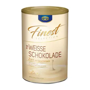 Bột Cacao Trắng Pha Socola Nóng, Finest Selection, Weisse Schokolade (300g) - KRUGER
