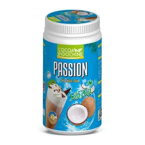 Socola Đen Sữa Dừa, Passion, Dark Cacao & Coconut Milk Powder (750g) - COCOA INDOCHINE