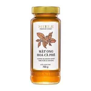 Mật Ong Hoa Cà Phê, Coffee Blossom Honey, 100% Pure & Natural (700g) - MIELE