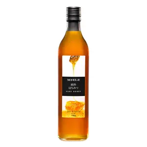 Mật Ong Nguyên Chất Chai Thủy Tinh, Pure Honey (700g) - MIELE