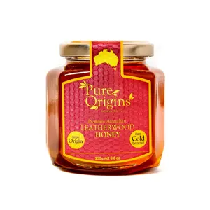 Mật Ong Leatherwood, Premium Australian Leatherwood Honey, 8.8 oz (250g) - PURE ORIGINS