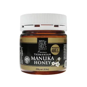 Mật Ong Manuka, Premium Tasmanian Manuka Honey, MGO 400+, 8.8 oz (250g) - BLUE HILLS HONEY