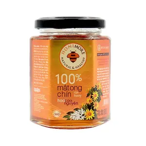 Mật Ong Chín Hoa Cao Nguyên, 100% Honey, Highland Flowers (360g) - HONIMORE