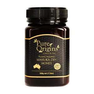 Mật Ong Manuka, Premium Australian Manuka Honey, MGO 250+, 17.6 oz (500g) - PURE ORIGINS