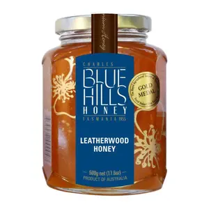 Mật Ong Leatherwood, Leatherwood Honey, 17.6 oz (500g) - BLUE HILLS HONEY