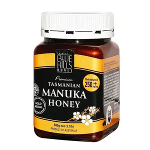 Mật Ong Manuka, Premium Tasmanian Manuka Honey, MGO 250+, 1.1 lb (500g) - BLUE HILLS HONEY