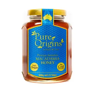 Mật Ong Macadamia, Premium Australian Macadamia Honey, 17.6 oz (500g) - PURE ORIGINS