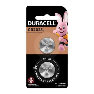 Pin Đồng Xu CR2025, CR2025 Battery, 3V Lithium, 2 Viên - DURACELL