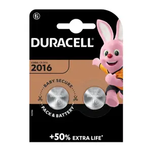 Pin Đồng Xu CR2016, CR2016 Battery, 3V Lithium, 2 Viên - DURACELL