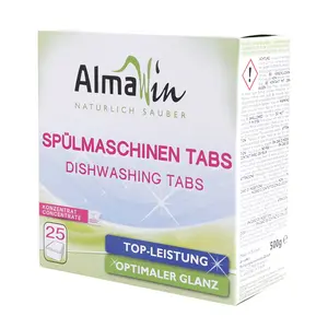 Viên Rửa Bát, Dishwashing Tabs, Spulmaschinen Tabs, 25 Viên (500g) - ALMAWIN