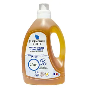 Nước Giặt Sinh Học, Concentrated Laundry Detergent, Lessive Liquide Concentrée (1.5L) - HARMONIE VERTE