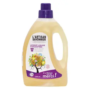 Nước Giặt Sinh Học, Concentrated Laundry Detergent, Lessive Liquide Concentrée (1.5L) - L'ARTISAN SAVONNIER
