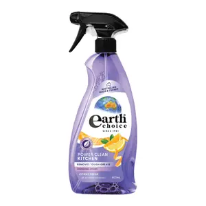 Nước Lau Bếp Hương Cam Chanh, Power Clean Kitchen, Citrus Fresh (600ml) - EARTH CHOICE