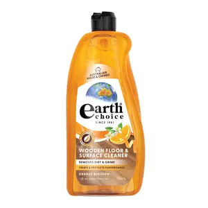 Nước Lau Sàn & Đồ Gỗ Hương Cam, Wooden Floor & Surface Cleaner, Orange Blossom (750ml) - EARTH CHOICE