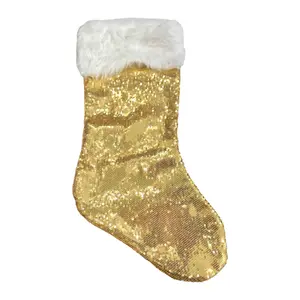 Vớ Treo Trang Trí Giáng Sinh Lấp Lánh (Nhiều Mẫu), Glitzy & Glamorous Christmas Stocking - UNCLE BILLS