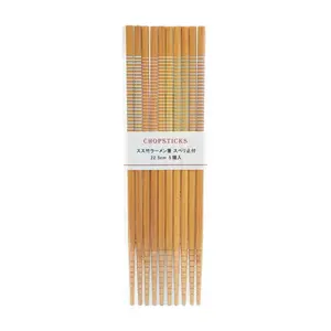 Đũa Tre, Bamboo Chopsticks, 5 Đôi (22.5cm) - HAYASHI IMANITY
