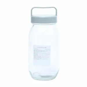 Hũ Thủy Tinh Nắp Quai Xách, Portable Glass Bottle (780ml) - CLEANLY