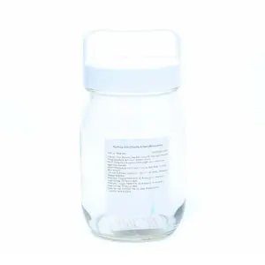 Hũ Thủy Tinh Nắp Quai Xách (Nhiều Màu), Portable Glass Bottle (475ml) - CLEANLY