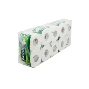 Giấy Vệ Sinh, Giấy Lụa 2 Lớp, Bathroom Tissue, 10 Cuộn - AN AN