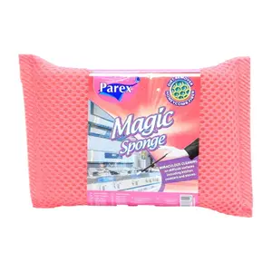 Miếng Rửa Chén Kỳ Diệu, Magic Sponge, Honeycomb Fiber (14 x 10 x 3cm) - PAREX