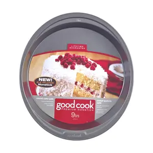 Khay Tròn Nướng Bánh Chống Dính, Premium Nonstick Round Cake Pan, 9" (22cm) - GOOD COOK