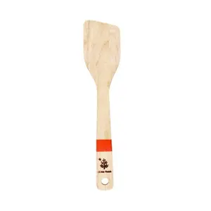 Vá Gỗ Cán Màu, Wood Wok Spatula Cooking Utensil (29 x 6.1 x 0.8cm) - GO DUC THANH